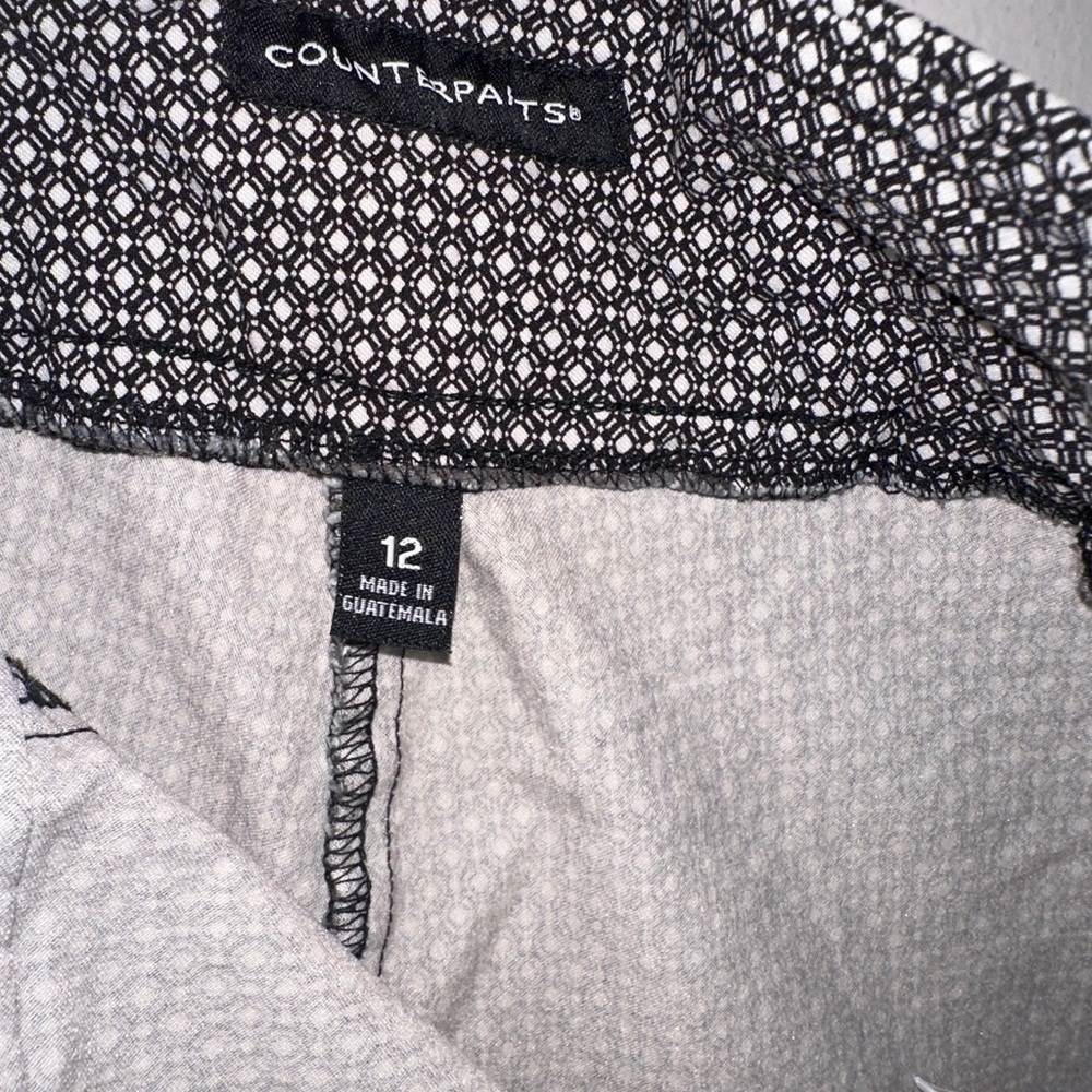Patterned Cropped Pants - Picture 4 of 4